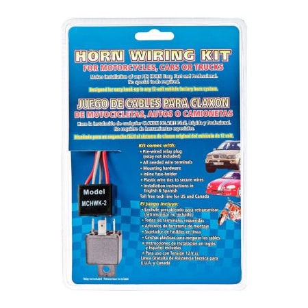 Wolo Wolo Air Horn Wiring Kit For Motorcycles - Mchwk-2 MCHWK-2